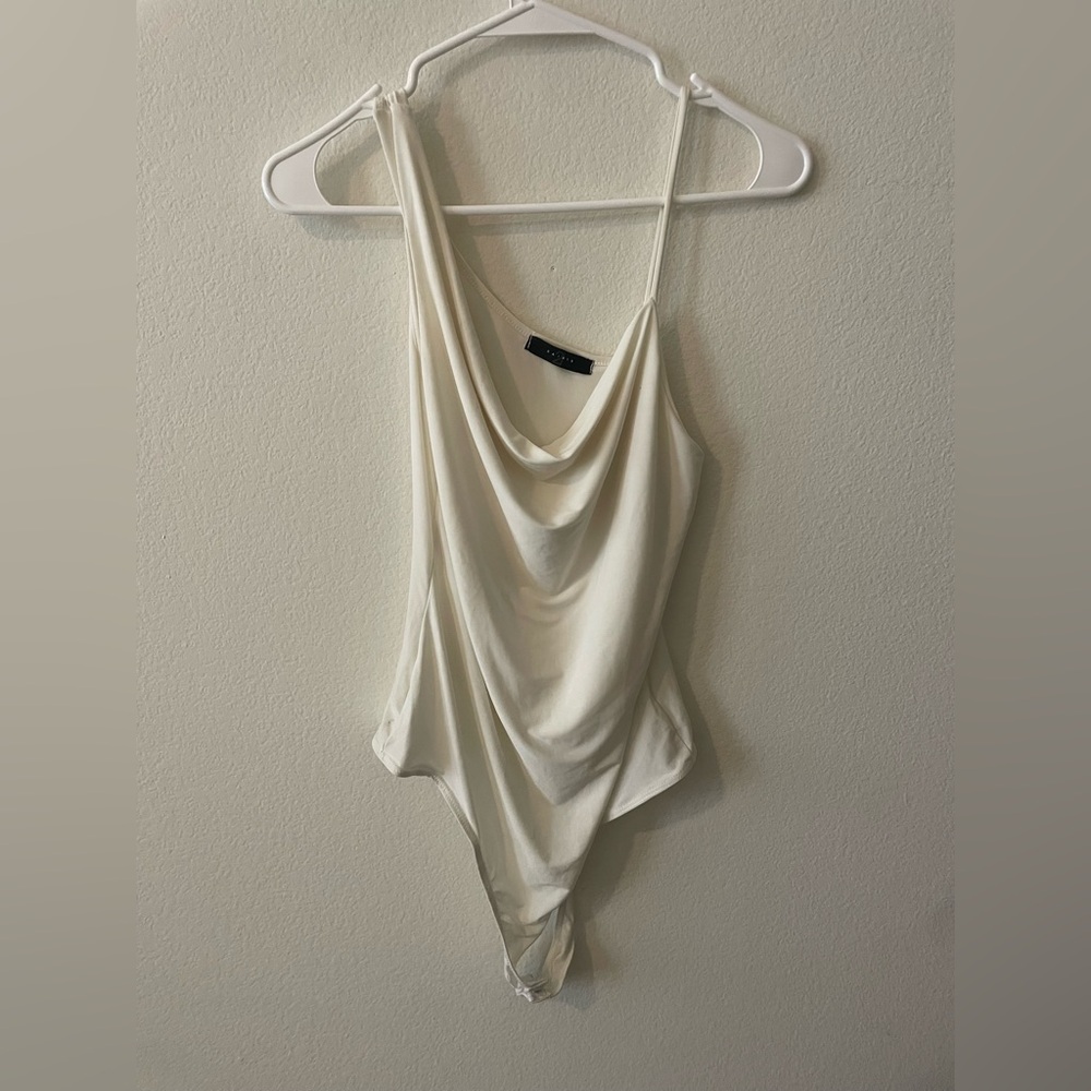 AllSaints White Blouse bodysuit